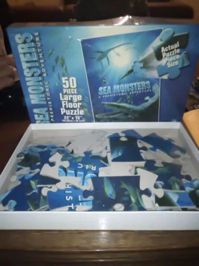 Puzzle "sea monsters préhistoric adventure" - Jeux & Jouets - Saint-Satur (18300)