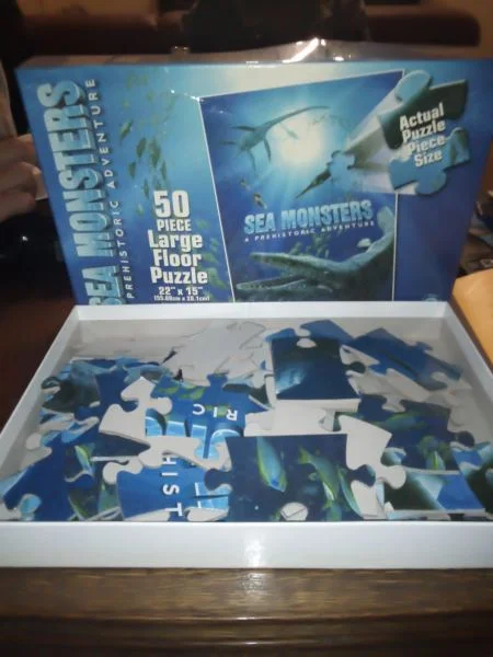 Puzzle "sea monsters préhistoric adventure" - Jeux & Jouets - Saint-Satur (18300)