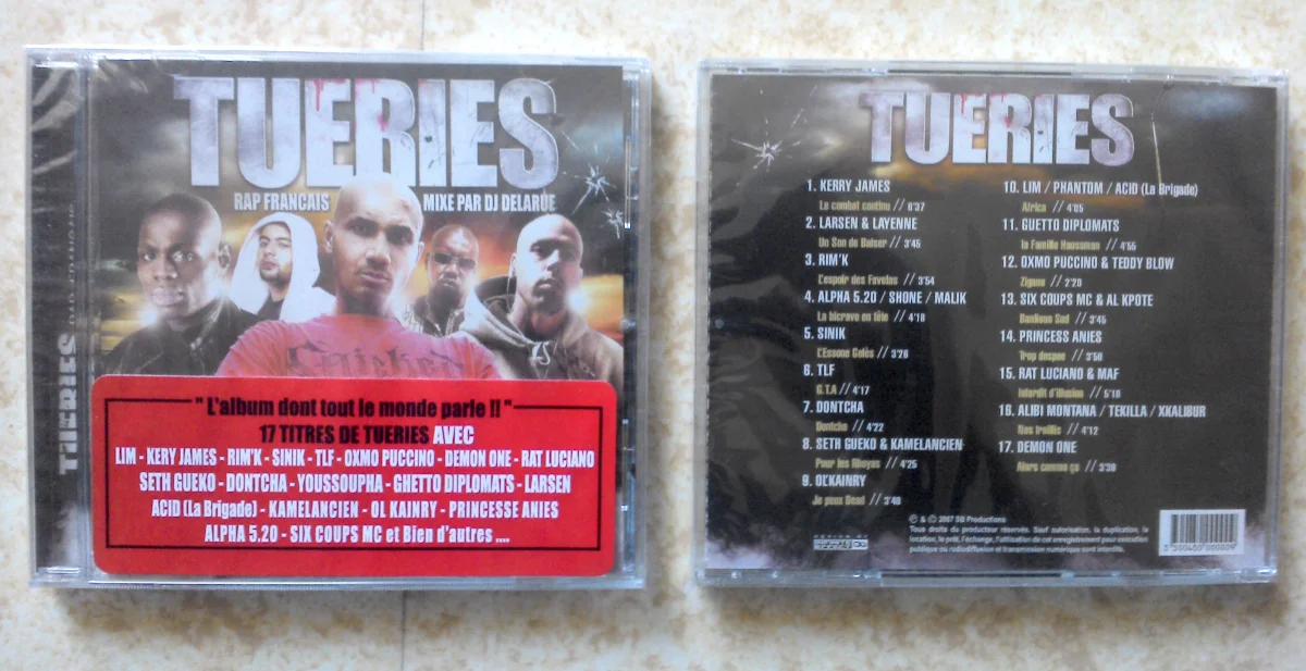 Tueries - cd rap fr neuf - CD, DVD & Vinyles - Massy (91300)