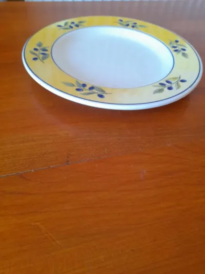 1 assiette à déssert - décoration provence - photo 3