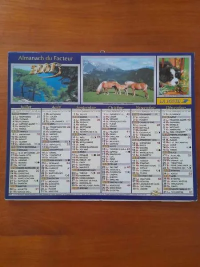 Almanach du facteur 2001 - la poste - photo 4
