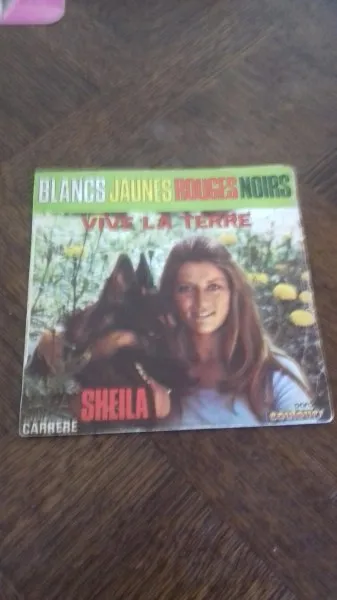 Pochette 45 t sheila "vive la terre" - photo 2