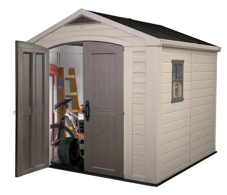 Abri de jardin KETER Factor 8x8 (230453), beige/gr - Jardinage