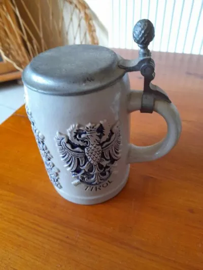 Chope à bière en grès innsbruck - tirol osterreich - photo 3