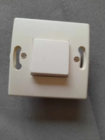 Interrupteur simple allumage blanc - encastrable - photo 2