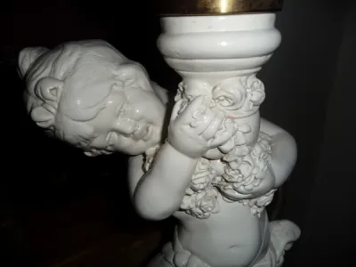 Paire de lampes cherubins - photo 4