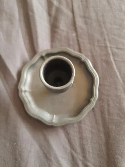 Bougeoirs terre cuite de briare - logo inscrit - photo 3