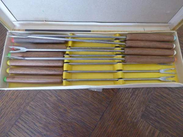 Lot 10 fourchettes à fondu - Collection - Saint-Satur (18300)