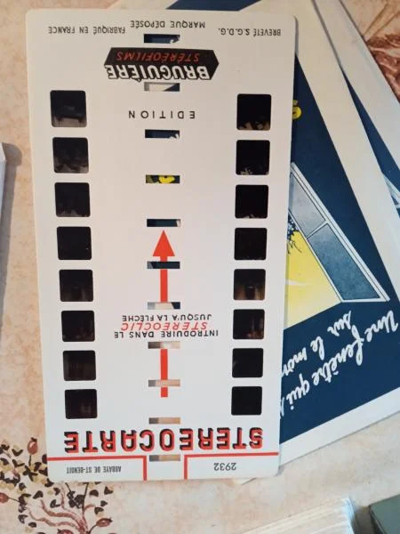 Stéréocarte 2932 abbaye de st benoit - Collection - Saint-Satur (18300)