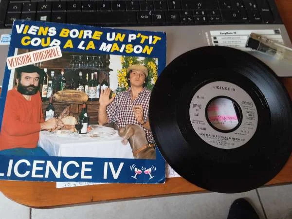 45t " licence iv " - CD, DVD & Vinyles - Saint-Satur (18300)