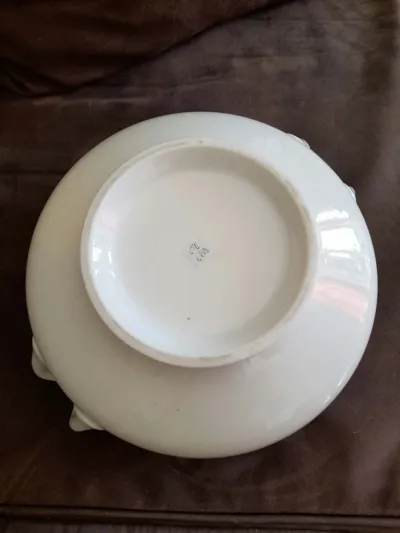 Soupière Ronde en Porcelaine Blanche - photo 2