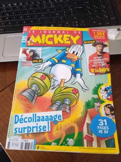 Le journal de mickey n°3536 " décollaaaage surpris - photo 2