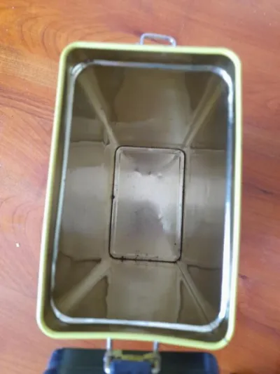 Ancienne boite en métal publicitaire banania - Décoration