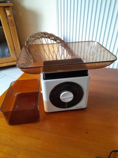 Ancienne balance de cuisine téraillon - photo 4