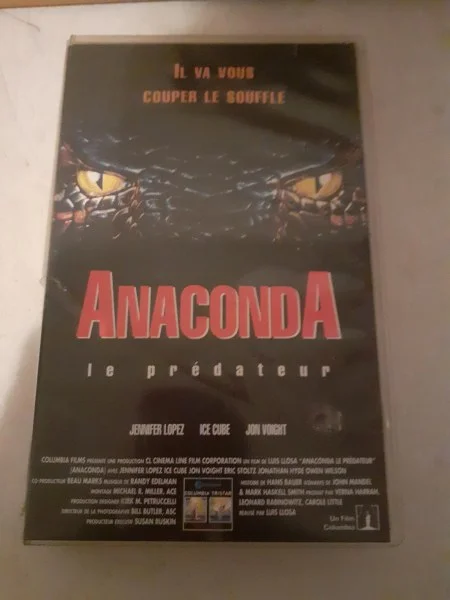 Cassette vhs "anaconda " - CD, DVD & Vinyles - Saint-Satur (18300)