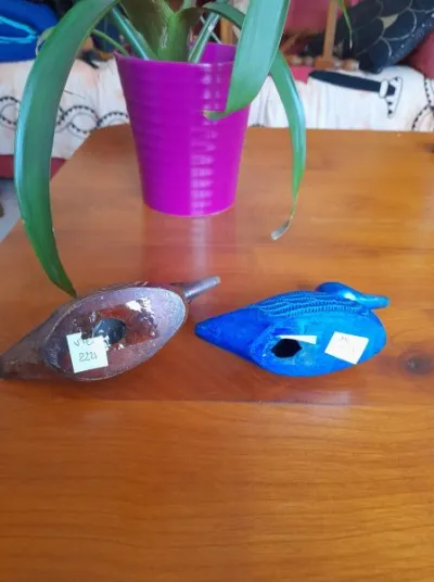 2 canard de décoration alliage de métaux - photo 3