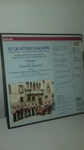 Laserdisc video "les quatro stagioni" - CD, DVD & Vinyles - Saint-Satur (18300)