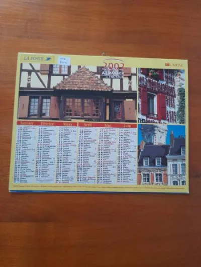 Almanach du facteur 2002 - la poste - Collection - Saint-Satur (18300)