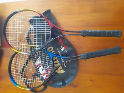 Paire de raquettes de tennis allpro avec housse - photo 4