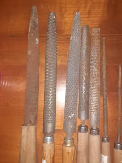 Lot 8 limes à bois anciennes et récentes - photo 4