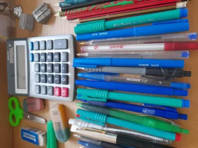 Lot 55 fournitures de bureau , école - stylos - photo 4