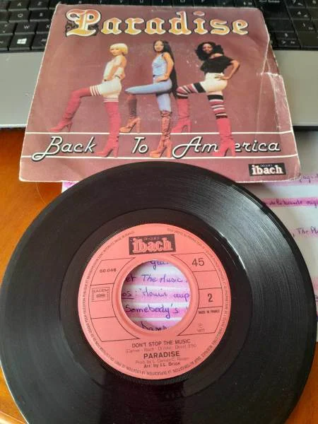 45t " paradise " - CD, DVD & Vinyles - Saint-Satur (18300)