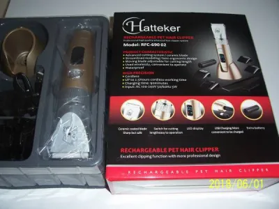 Tondeuse hatteker électrique sans fil neuve - Beauté & Bien-être - Soullans (85300)