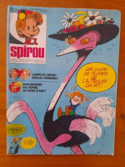 Spirou hebdomadaire n° 2037 - 40 e - Livres - Saint-Satur (18300)