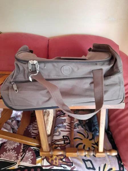 Valise - sac de voyage souple à roulettes - Sacs & Maroquinerie - Saint-Satur (18300)