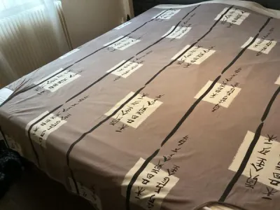 Housse de couette dessins japonais 1.90x1.90 - Autres Loisirs - Reims (51100)