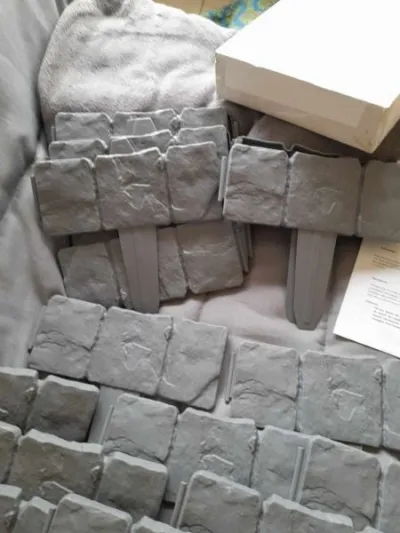 Bordure de jardin lot de 20 gazon - photo 2