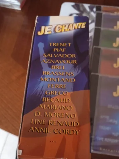 Cd "coffret 5 cd "je chante" " - photo 2