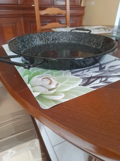 Poêle à paella diamètre : 32 cm - photo 2