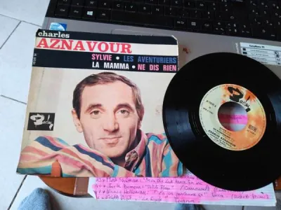 45t " charles aznavour " - photo 2