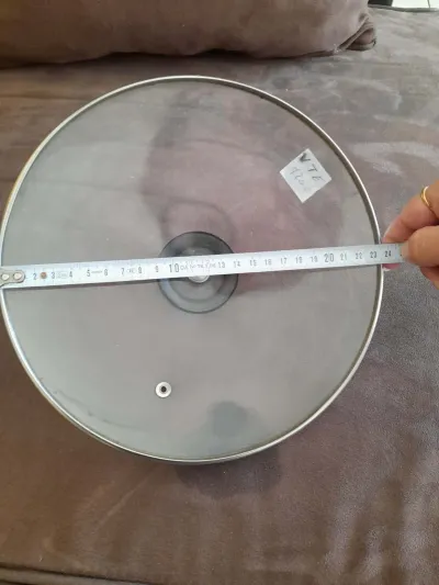 Couvercle de Cuisson Rond en Verre Transparent - photo 3