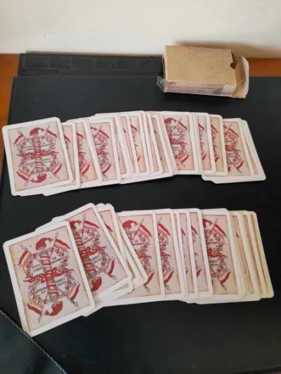 Jeu de 54 cartes à jouer - jeu de l'an 2 - b.p. gr - photo 4