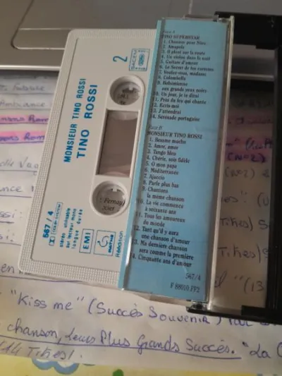 Cassette audio " tino rossi " - photo 2