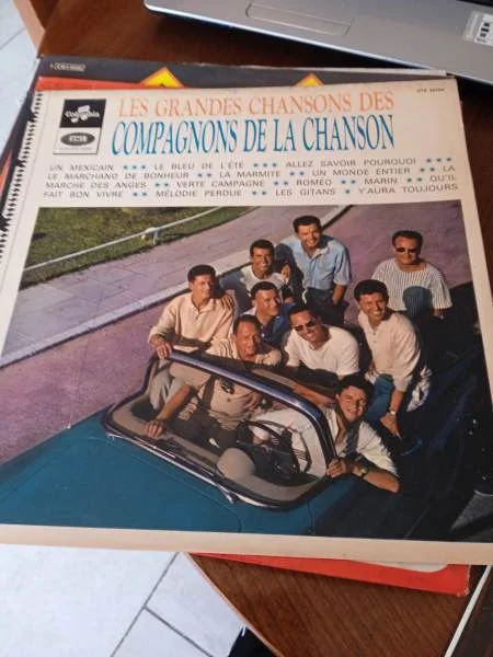33 t "les compagnons de la chanson " l - CD, DVD & Vinyles - Saint-Satur (18300)