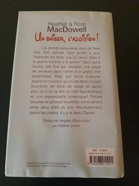 Un baiser,l' addition! - heather &amp; rose macdow - Livres - Saint-Satur (18300)
