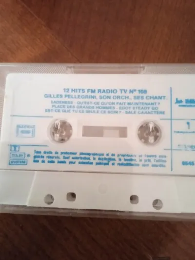 Cassette audio " 12 hits fm radio tv " - CD, DVD & Vinyles - Saint-Satur (18300)