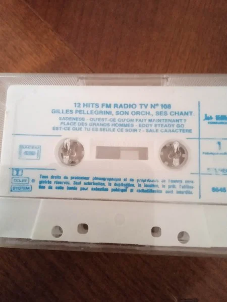 Cassette audio " 12 hits fm radio tv " - CD, DVD & Vinyles - Saint-Satur (18300)