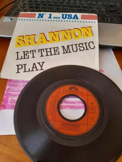 45t " shannon" - CD, DVD & Vinyles - Saint-Satur (18300)