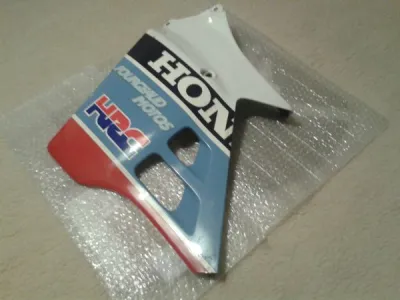 Flc carénage gauche honda 125 mtxr rallye hrc 1988 - photo 2