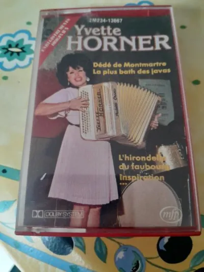Cassette audio " yvette horner " - photo 2