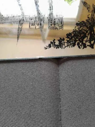 Ancien petit miroir cathédrale notre dame de paris - photo 2