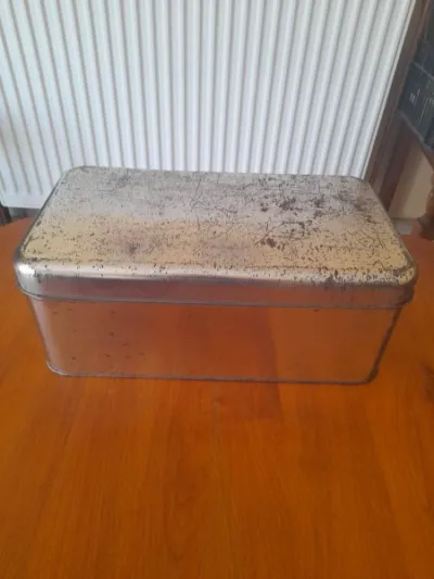 Ancienne boite métal à rafraichir - photo 3