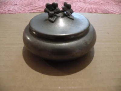 Bonbonnière ou boîte à bijoux en étain - photo 4