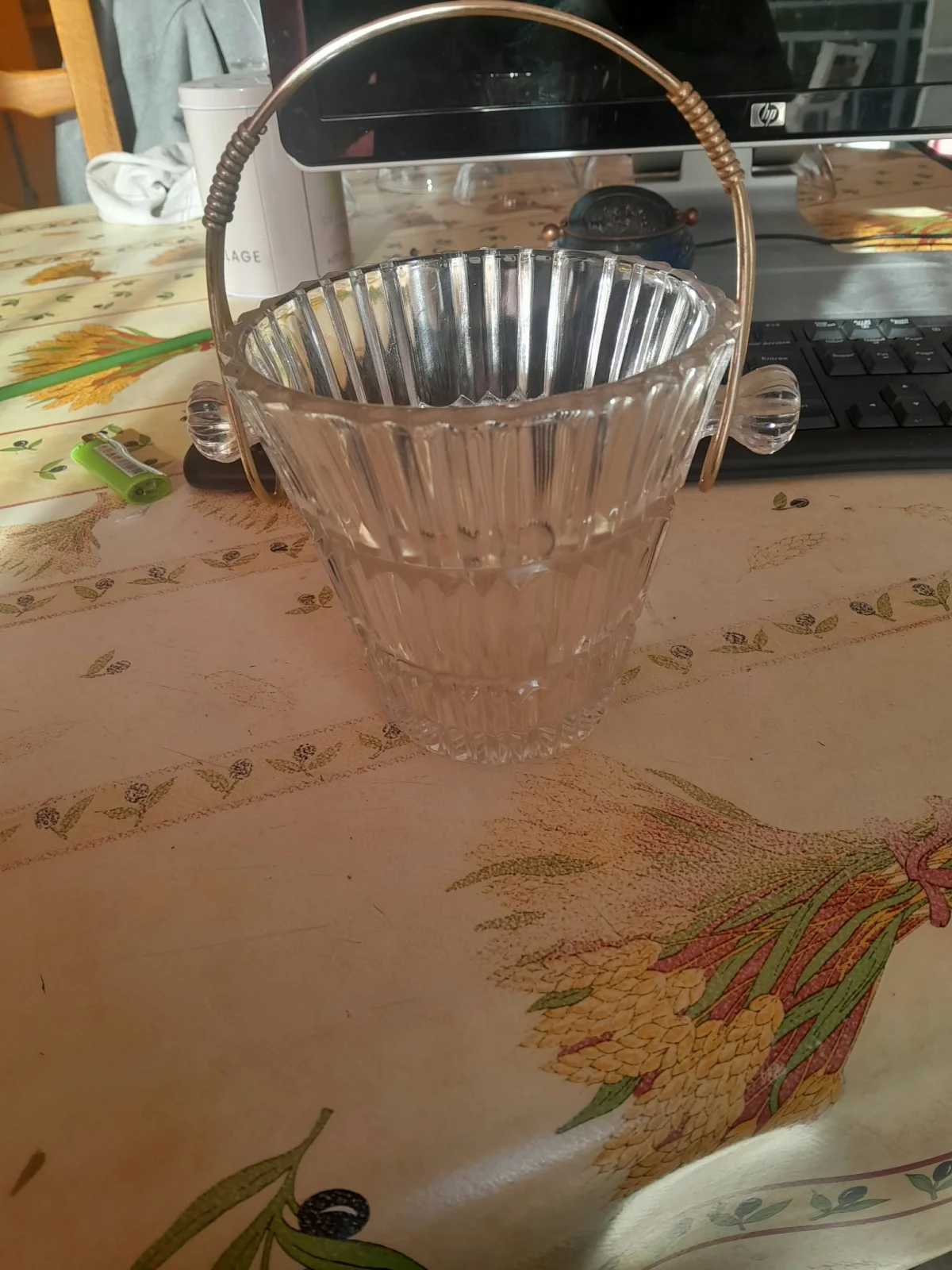 Seau à glace vintage - Arts de la Table - Saint-Satur (18300)