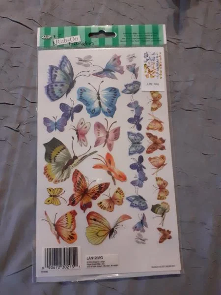 Transfers rub on papillon au choix - Vins & Gastronomie - Saint-Satur (18300)