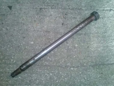 Axe roue avant suzuki 750 gsxef 1986 - photo 2